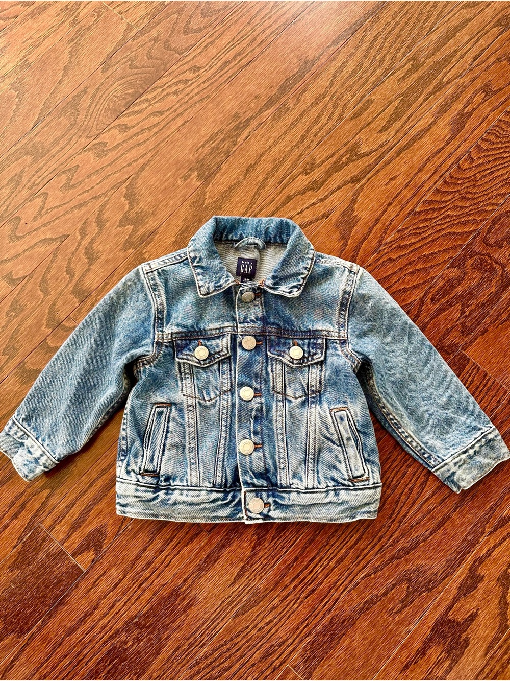 baby GAP Classic Denim Jacket Blue 18-24M - like new